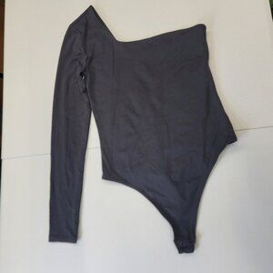 Babaton Aritzia One shoulder long sleeve boudysuit